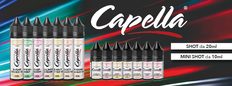 Capella Flavors Liquidi Shot 20ml e Mini Shot 10ml